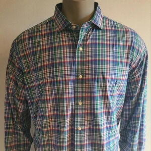 POLO RALPH LAUREN 2XB plaid  shirt